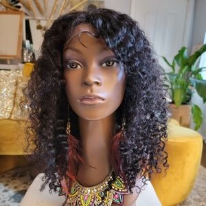 4x4 deep wavy, 100% Human Hair